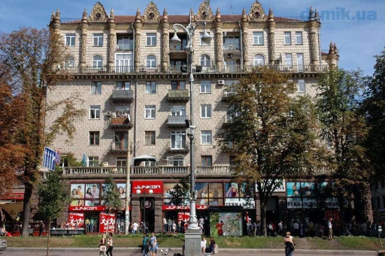 קייב Квартира На Крещатике מראה חיצוני תמונה